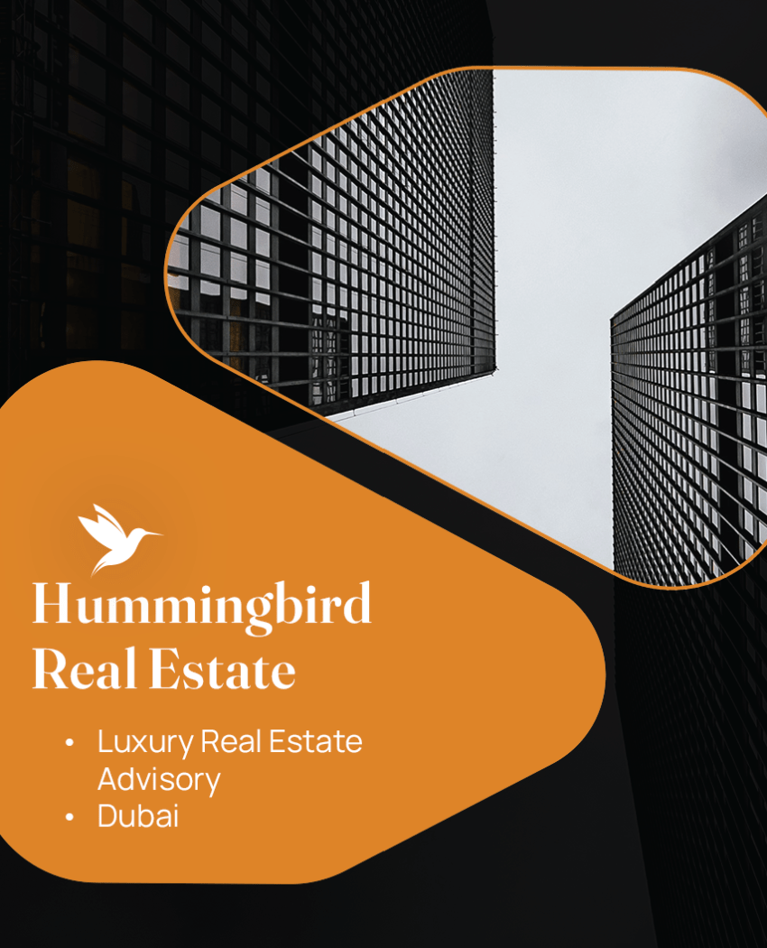 Humming Bird Real Estate social media grid and brand marks